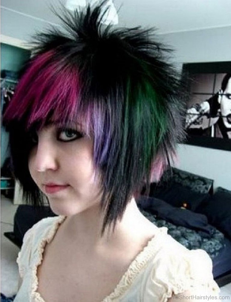 51 Cute Short Emo Hairstyles For Teens