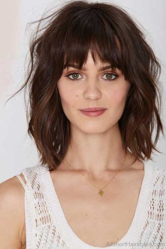 Best Medium Bob With Bangs