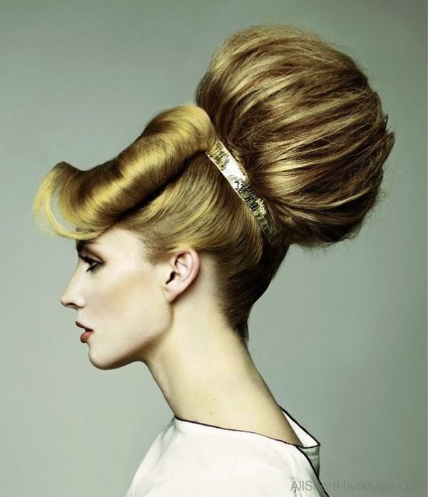 Big Bun Hairstyle For Girls