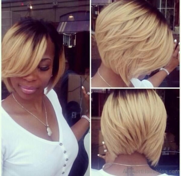 Blonde Bob Hairstyle Images