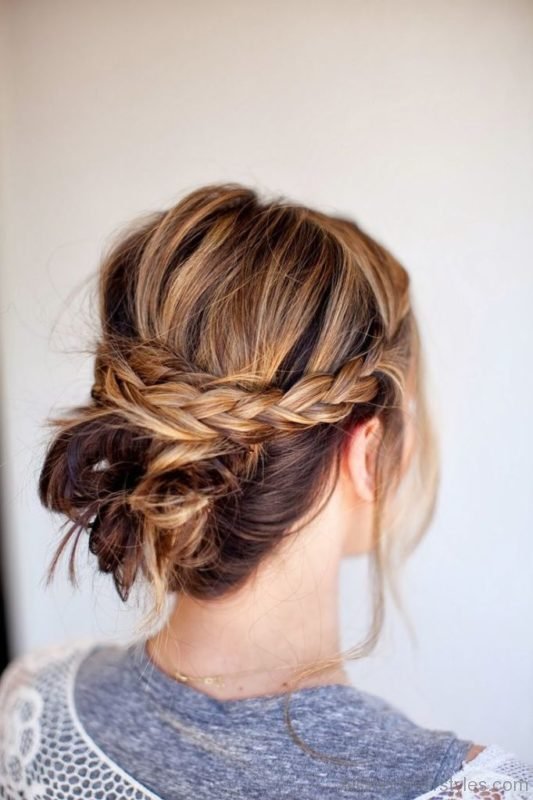 Blonde Braids Hairstyle 