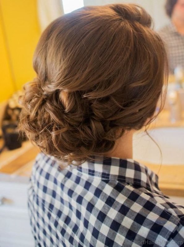 Braids Bun Hairstyle For Girls