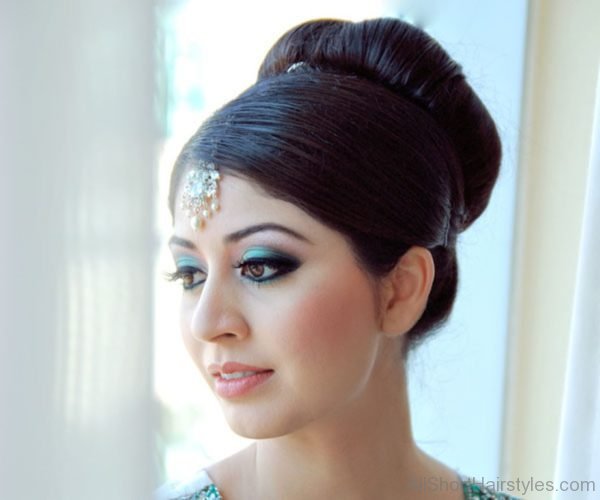 Brides Bun Hairstyle