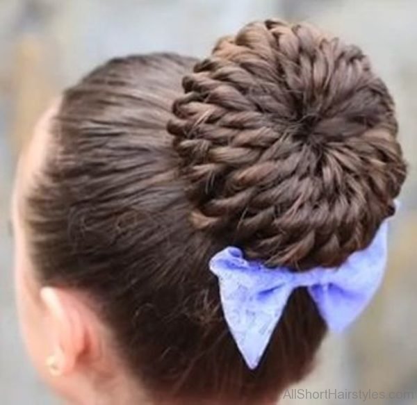 Bun Braids Hairstyle