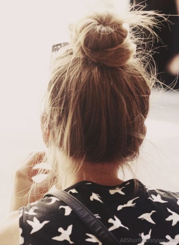 Awesome Bun Hairstyle