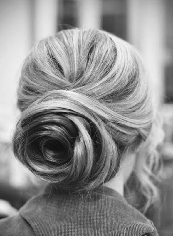 Bun Hairstyle For Party