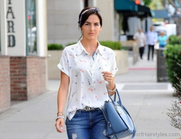 Camilla Belle Hairstyle With Headband 