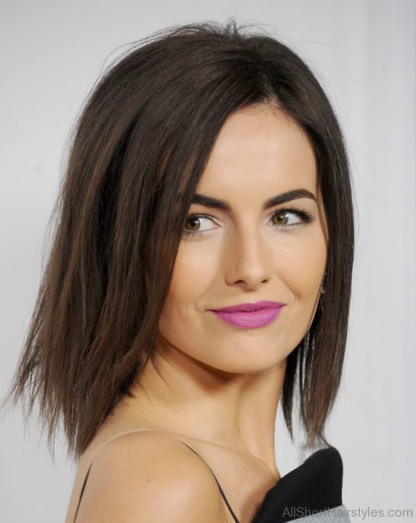 Camilla Belle Mid Length Hairstyle 