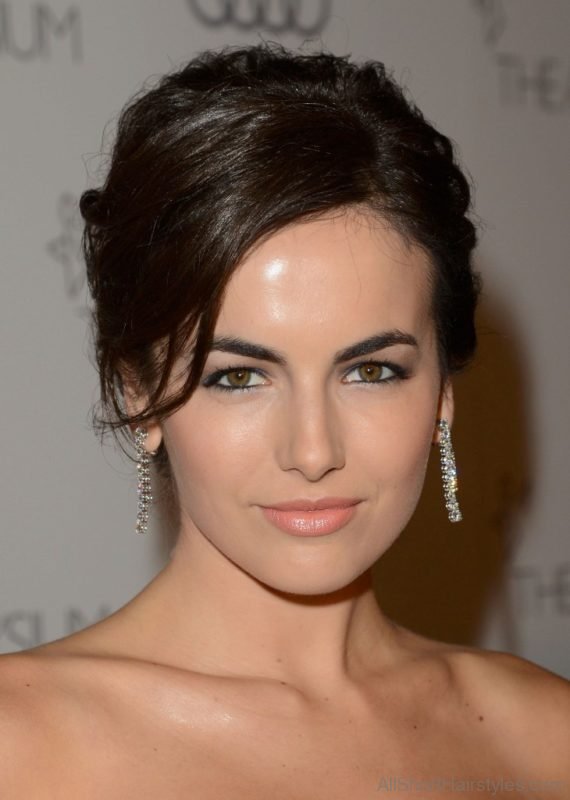 Camilla Belle Side Flicks Hairstyle 