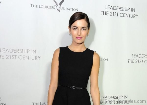 Camilla Belle Side Part Hairstyle 