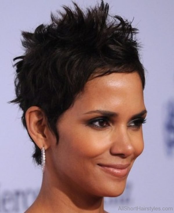 Celebrity Short Spiky Haircut