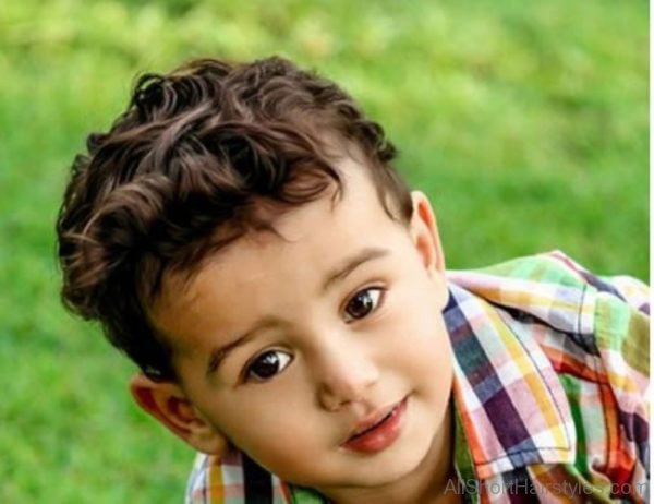 Baby Boy Curly Hairstyle 