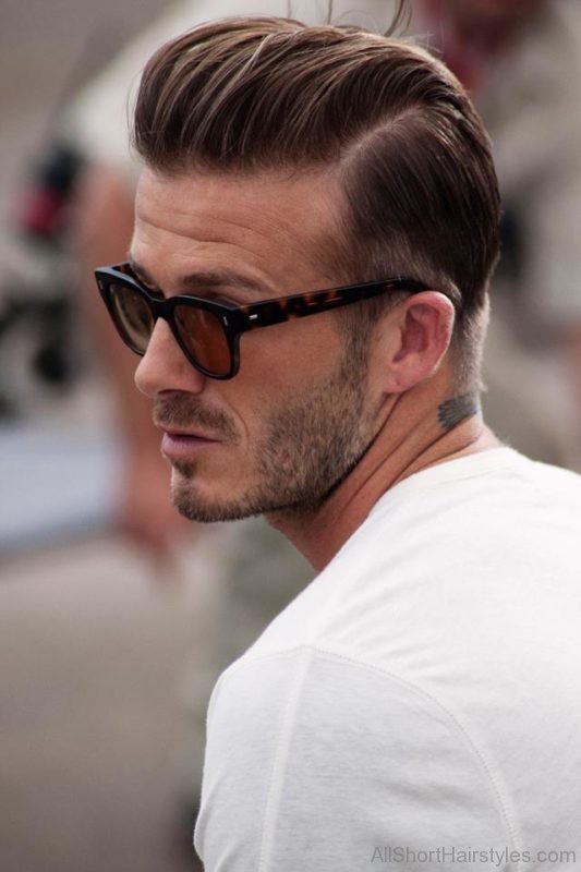 David Beckham Undercut Hairstyle