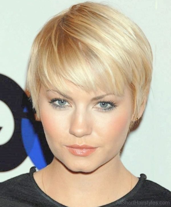 Elisha Cuthbert Bangs Hairstyle 