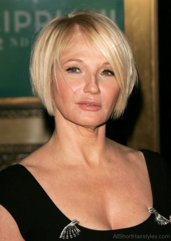 Ellen Barkin Short Bob Hairstyles for Women