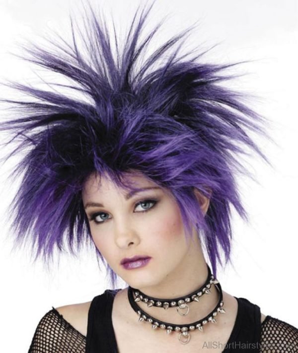 Emo Punk Spiky Hairstyle