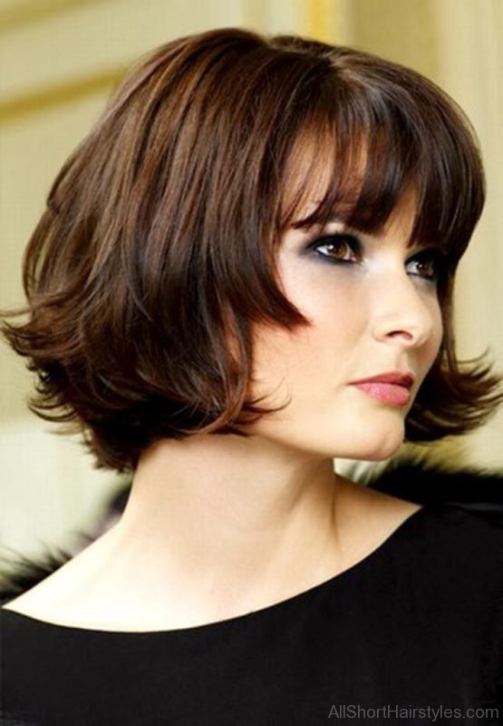 Fine Short Bob Hairstyle