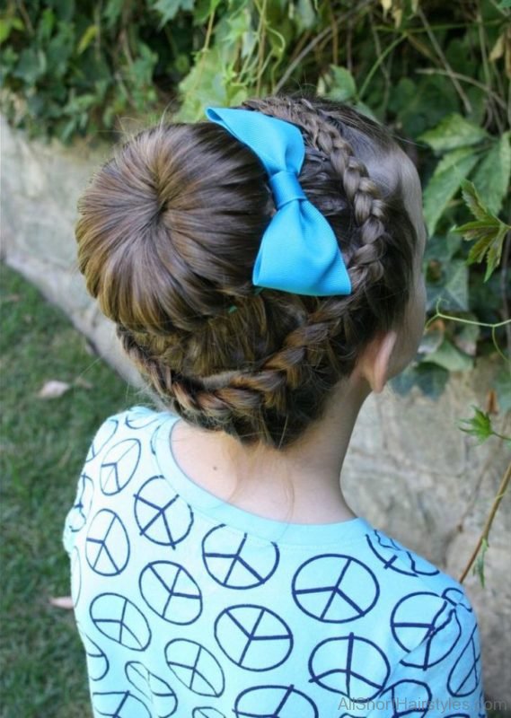 French Braids Hairstyle For Kids