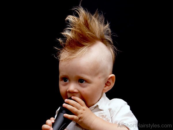 Funky Hairstyle For Baby Boys
