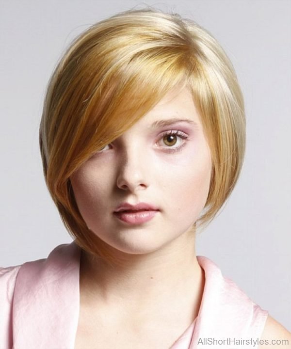 Golden Blonde Hairstyle