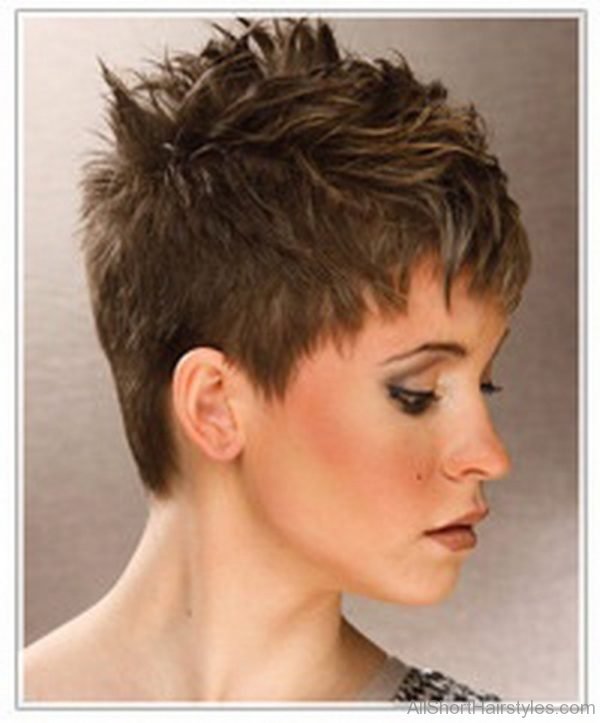Great Spiky Hairstyle For Women