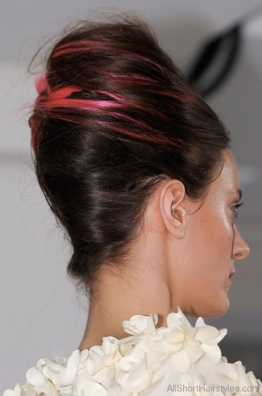 High Updo Hairstyle 