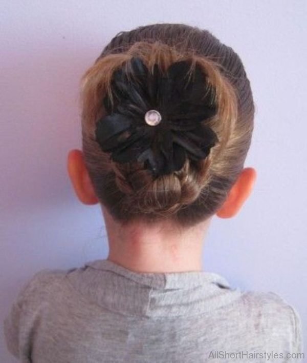 Kids Bun Hairstyle