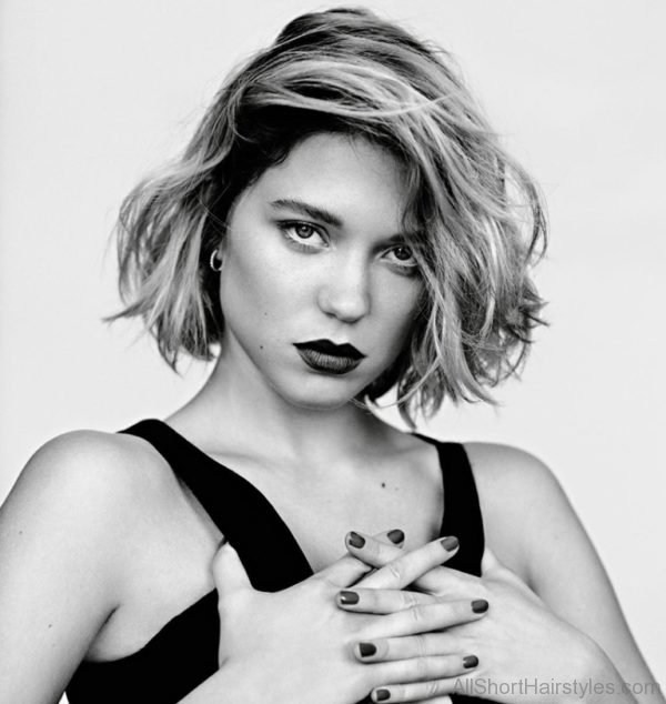 Lea Seydoux Chin Length Hairstyle