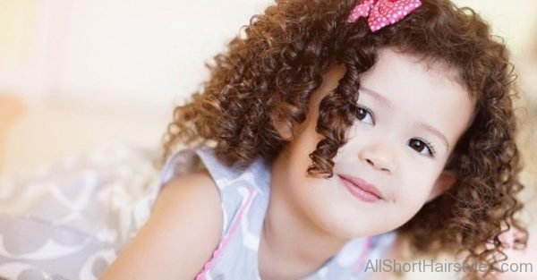 Little Girl Curls Hairstyle 
