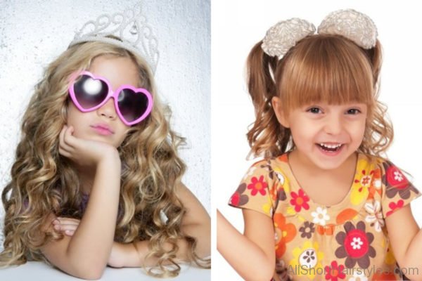Long Curly Hairstyle For Kids