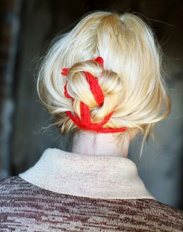 Best Blonde Bun Hairstyle 