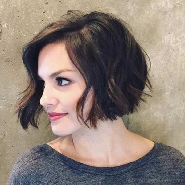 Lovely Black Bob Haircut