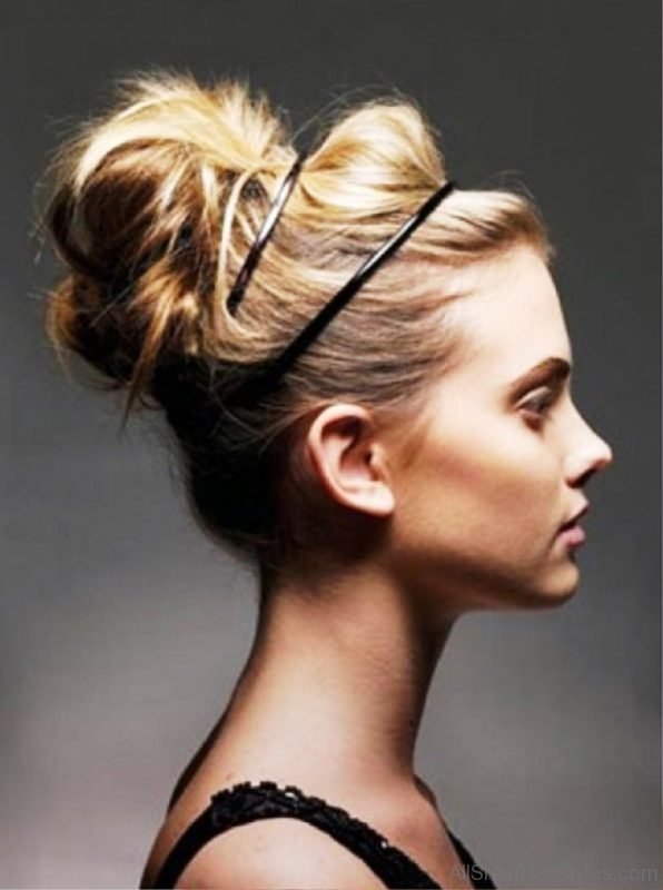 Nice Bun Hairstyle