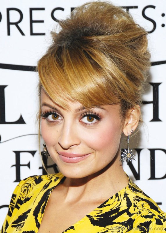 Nicole Richie Beehive Hairstyle