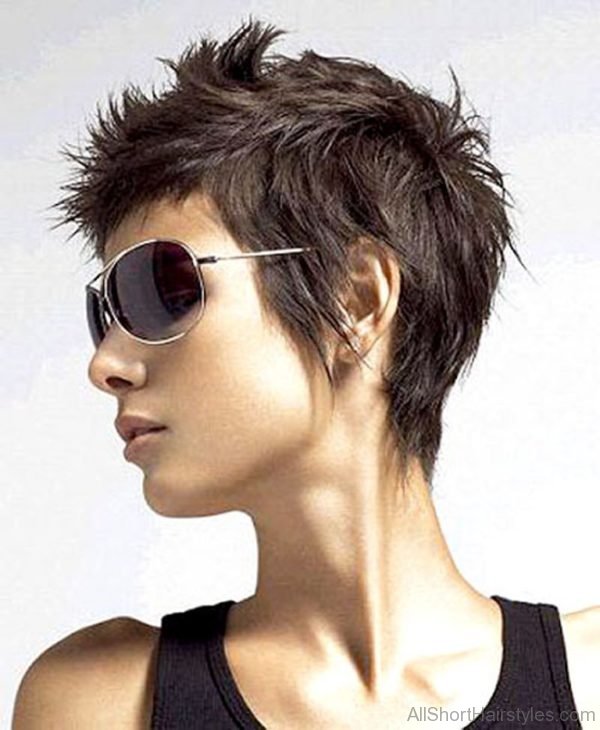 Perfect Short Spiky Hairstyle