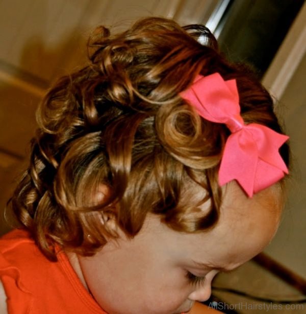 Pink Ribbon Hairstyle 