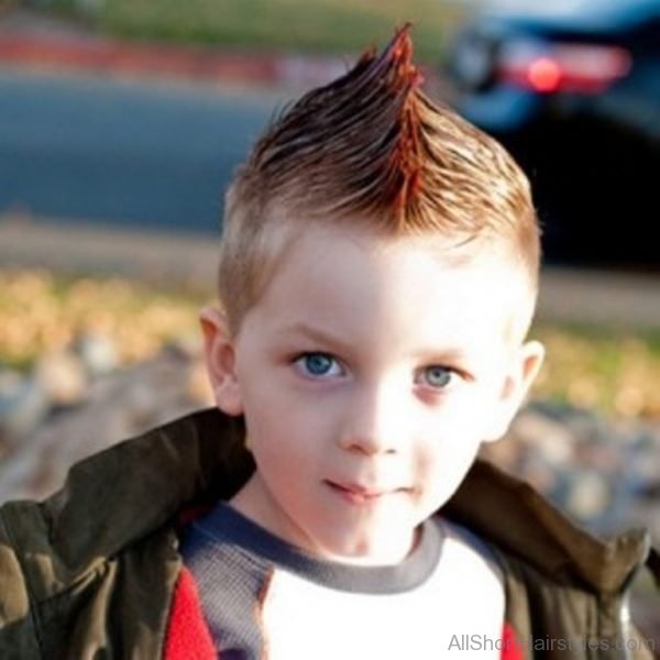 Punk Hairstyle For Babies 