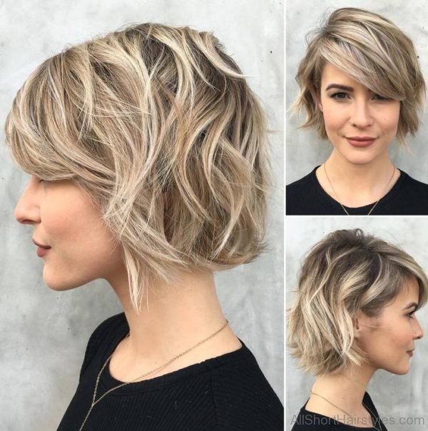 Ravishing Bangs Bob Hairstyle