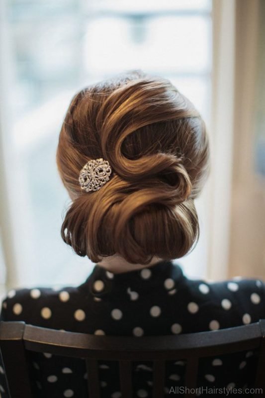 Retro Updo Hairstyle