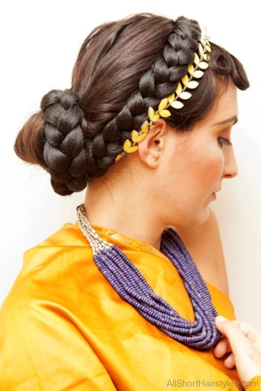 Roman Braid Hairstyle