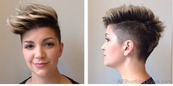 Short Spiky Hairstyles For Women Round Face