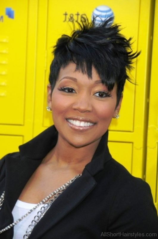 Short Spiky Hairstyles Black Women