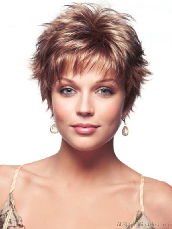 Short Spiky Hairstyles for Fine Hair Round Faces