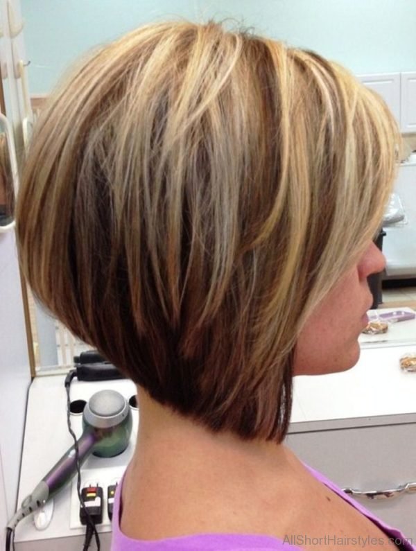 Short Stacked Bob Hairstyles