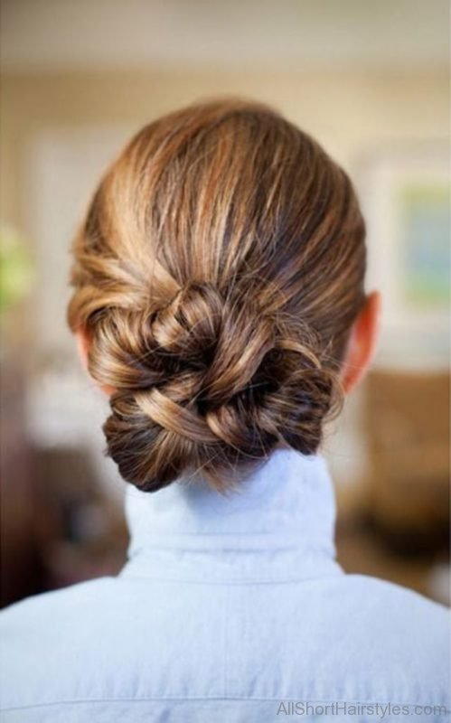 Stylish Updo For Girls