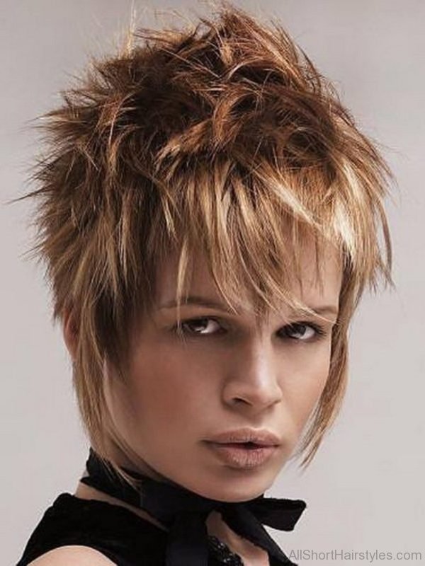 Trendy Of Short Spiky Hairstyles For Girls