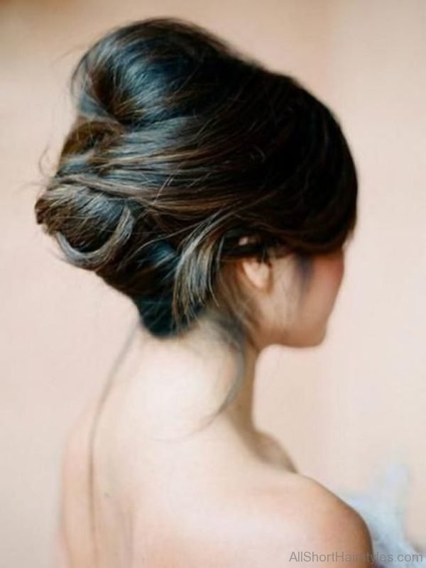 Updo Short Bub Hairstyle 