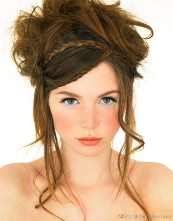 Acient Greek Girlish Hairstyle