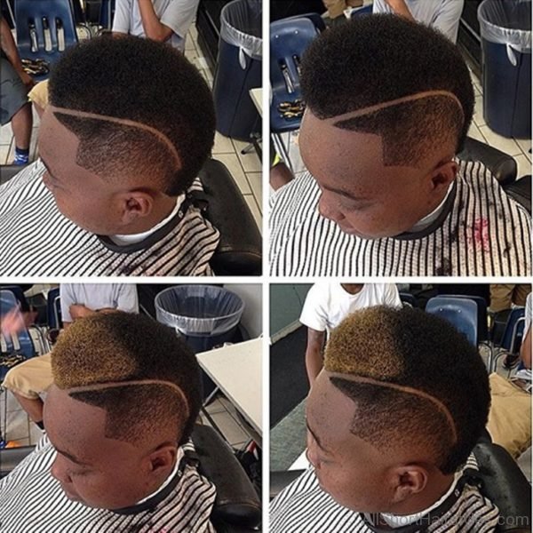 Afro Undercut Haircut