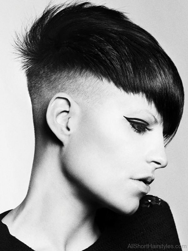 Amazing Pixie Cut with Awesome Undercuts